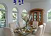 With not one but two dining areas...Paulette offers various choices for the simple to eclectic guest.