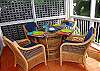 There is even a corner dining area, for early morning breakfasts and late afternoon snacks.
