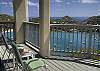Ample outdoor seating throughout the many decks at Eaglesnest allows for private, romantic areas of solitude as well as group seating.