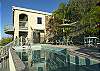 A safety gate blocks off the pool entrance making Eaglesnest very child-friendly.