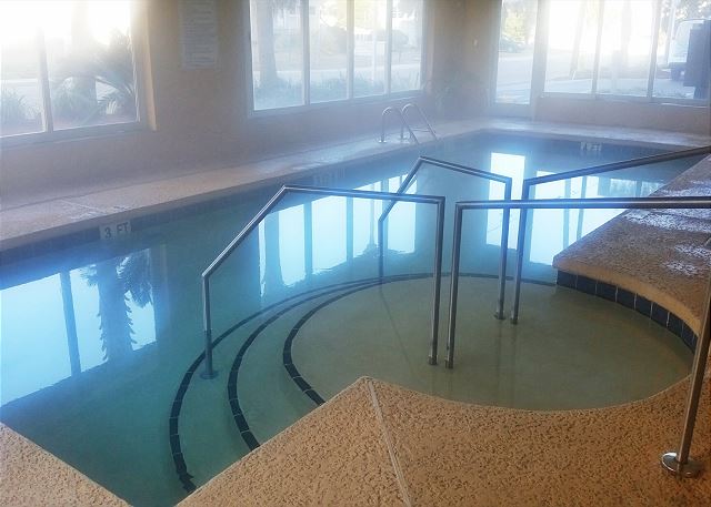 Another great amenity awaits you at the Crescent Shores indoor heated pool