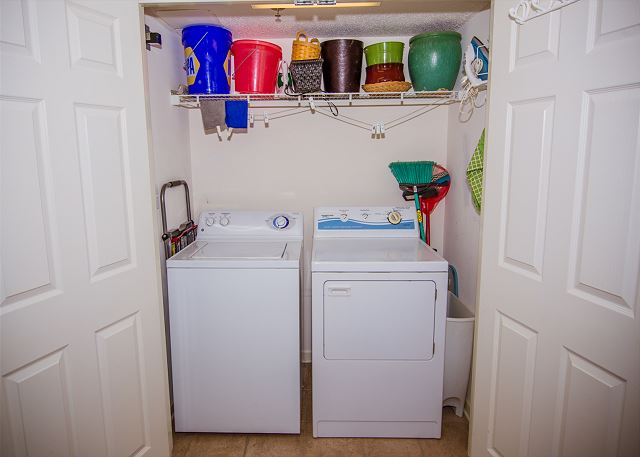 Full size washer and dryer