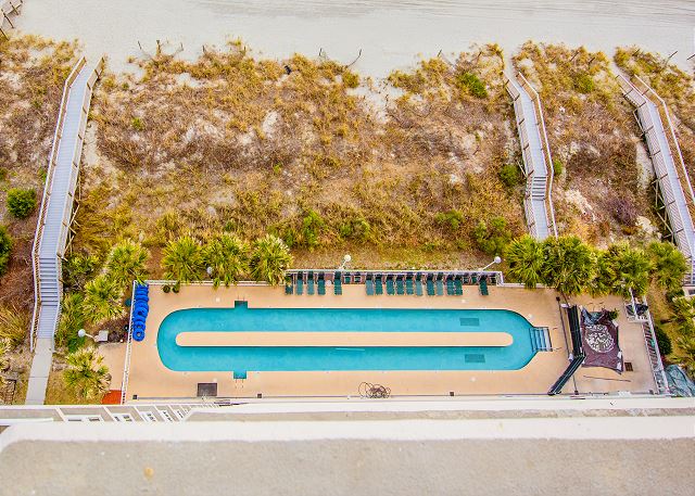 Enjoy a lazy day by the lazy river -- just one of many great amenities at Crescent Shores.