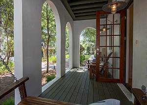 Relax with a good book on the Porch overlooking the Park