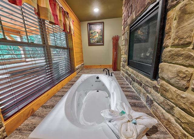 Jetted Tub Master Bedroom