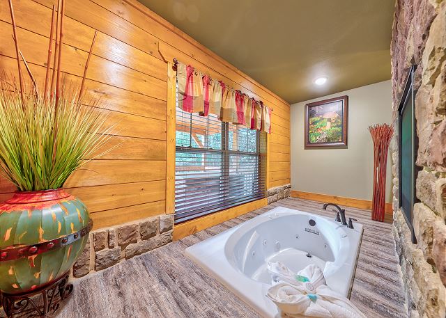 Jetted Tub Master Bedroom