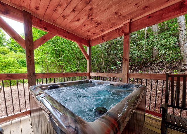 Outdoor Hot Tub 