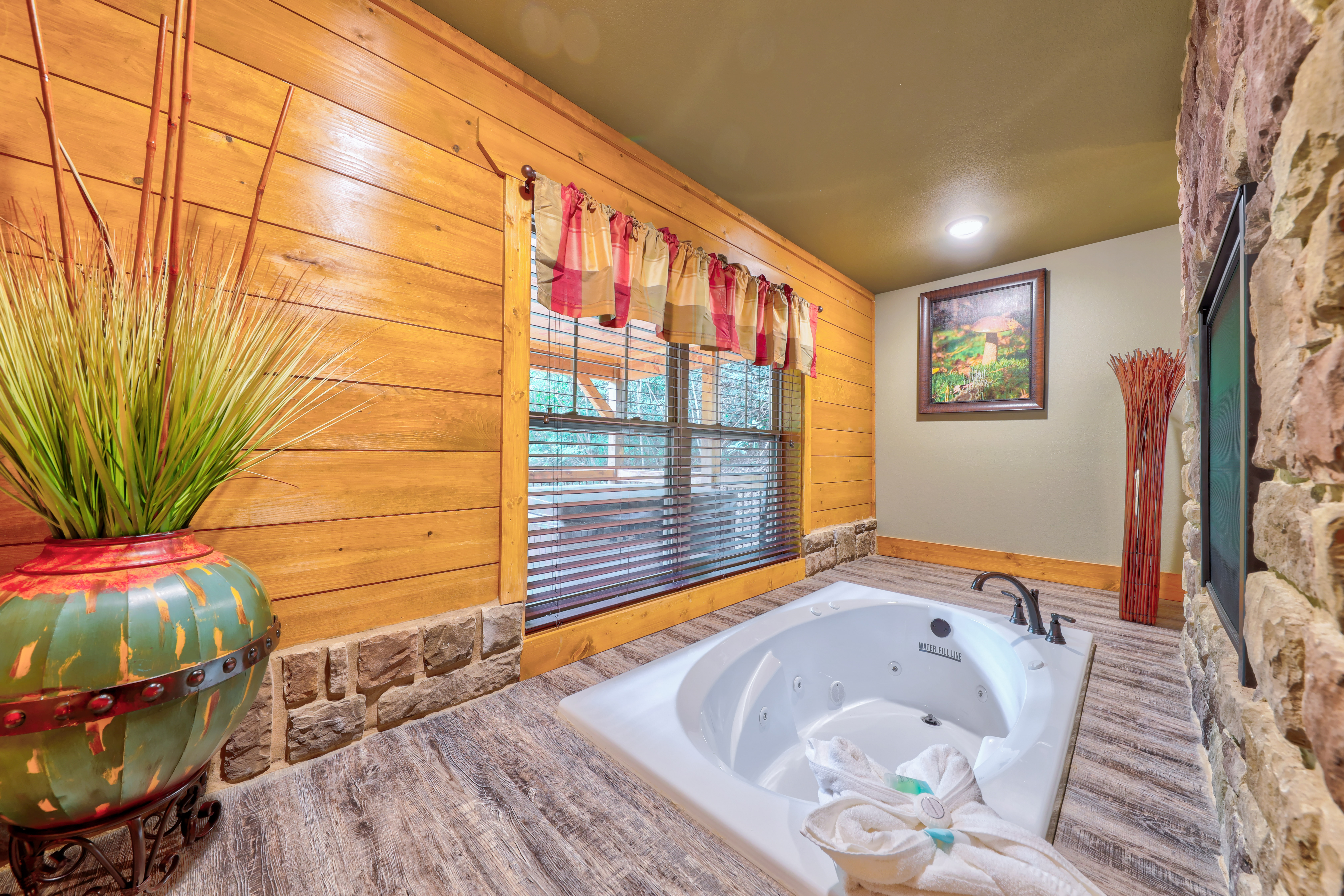 Jetted Tub Master Bedroom