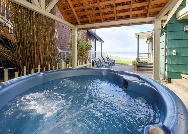 Image Covered Hot Tub on patio