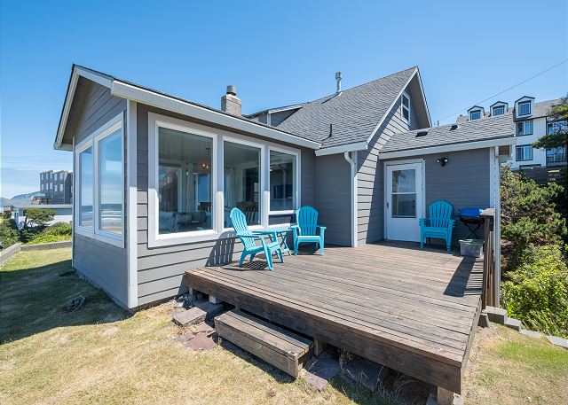 Image Deck overlooking beach and ocean