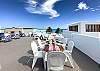 Roof terrace with pool and ocean view