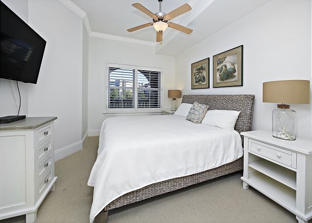 Guest Bedroom with King Bed and has top of the line mattress! 