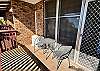 Upstairs balcony