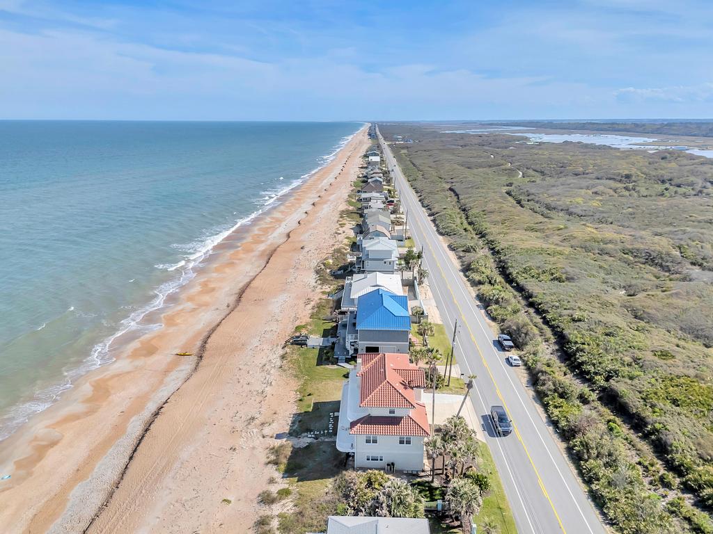 Sea Haven - Oceanfront home w/ pvt beach & deck | Photo 46