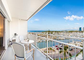 Ilikai Hotel Ocean-Marina 1 BDR on the 6th Floor B