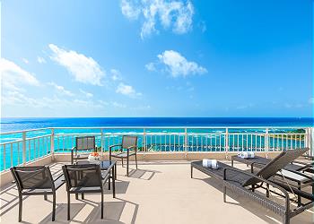 Ilikai Hotel Ocean-Lagoon 3 BDR Penthouse C