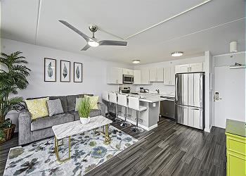 Waikiki Banyan Mountain 1 BDR on the 16th Floor