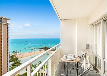 Waikiki Sunset Mountain 1 BDR on the 30th Floor - ワイキキ