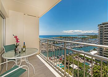 Ilikai Hotel Ocean-Marina 1 BDR on the 12th Floor