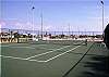 I can not play tennis, but if I could I would here.