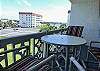 Balcony View, Table, and Chairs