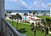 Balcony  looking towards the pool and beach.