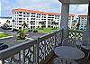 Balcony view towards the Inter-Coastal Waterway.