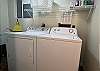 Guests are welcome to use to the washer and dryer during their stay. A limited supply of laundry detergent and fabric softener is provided at no extra charge.