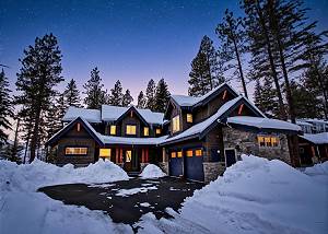 Exterior in Snow twilight