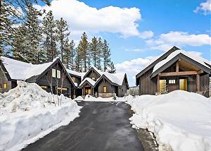 Exterior in Snow with Lighting