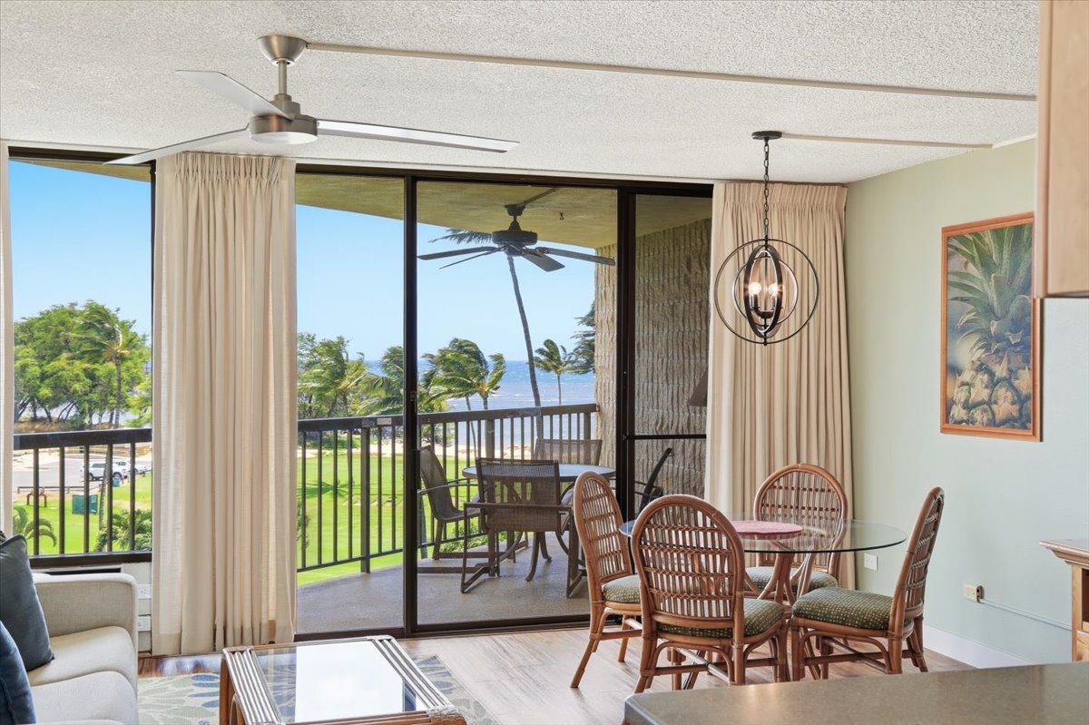 View from living area