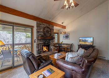 main room doors to deck and view