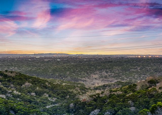 Enjoy the morning sunrise or evening sunset with this amazing view