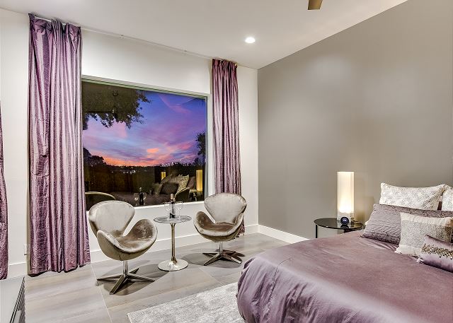 Luxurious and spacious bedrooms