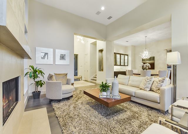 Open living room with a place for everyone