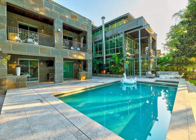 Relax by the pool all day
