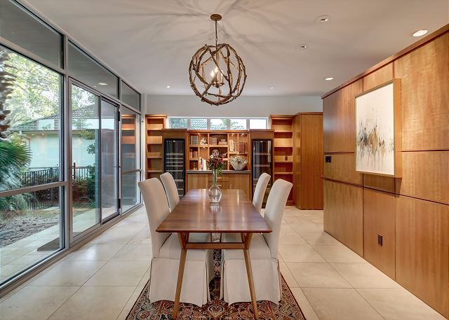 Charming dining area