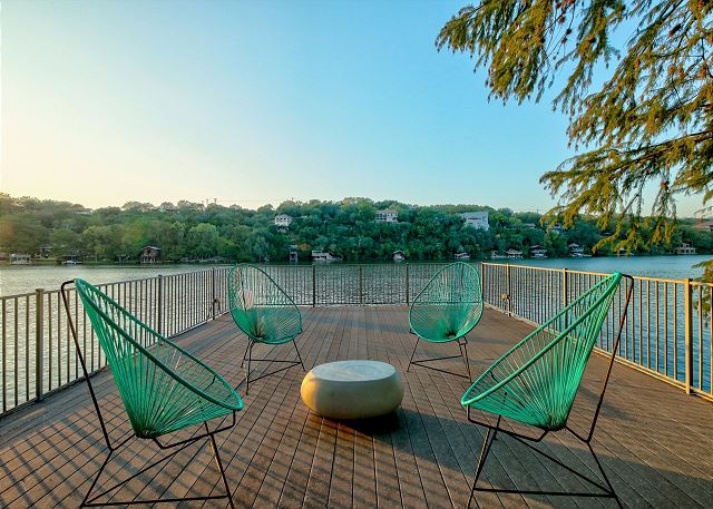 Relax and soak up the sun rays with friends and family