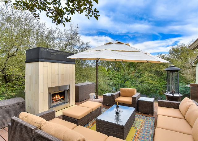 Private Master Bedroom Deck