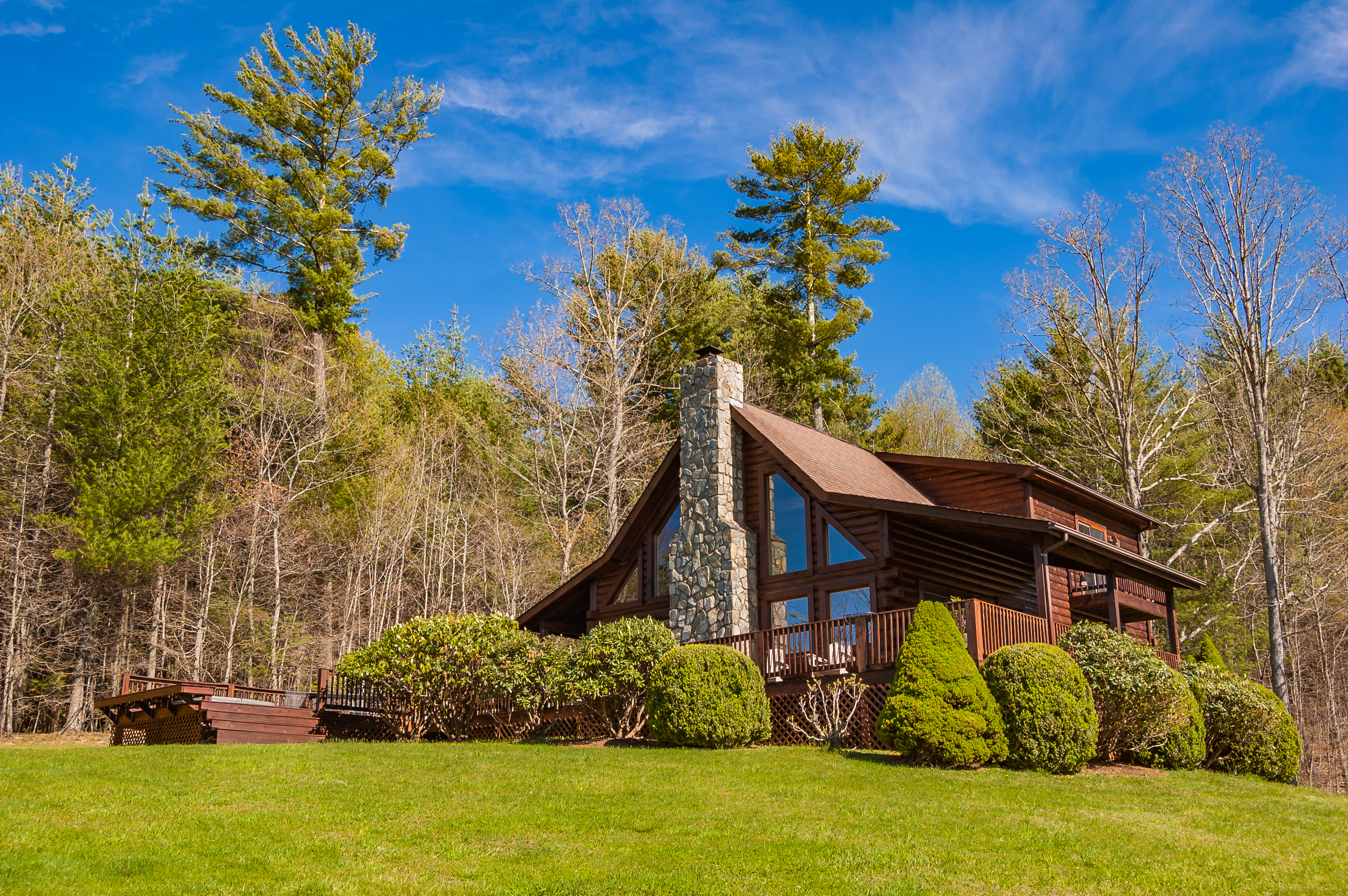 Altitude Adjustment Blue Ridge Mountain Log Cabin Rental