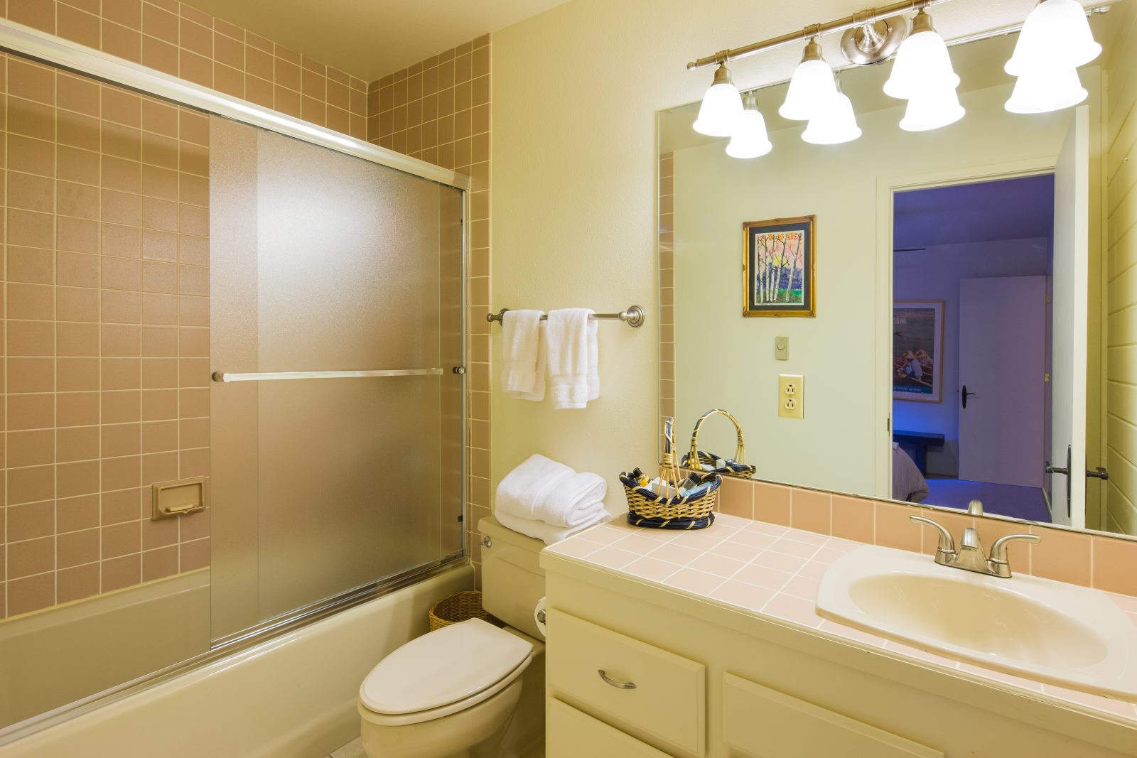 Guest Bathroom with Shower. 