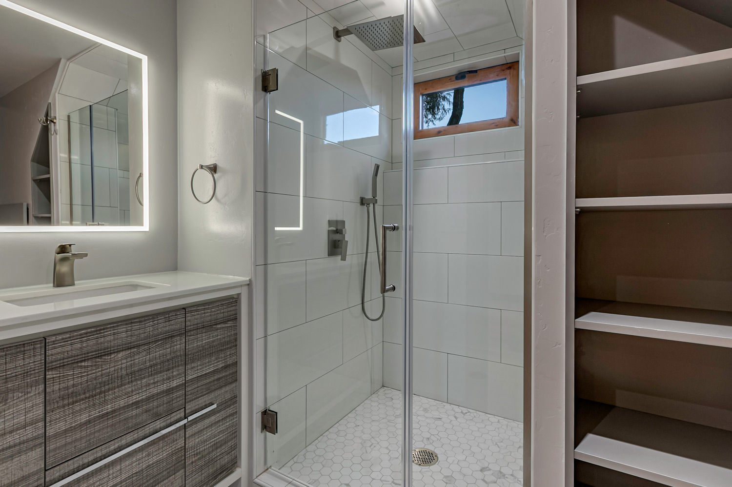 Lower Level Bathroom with Shower.