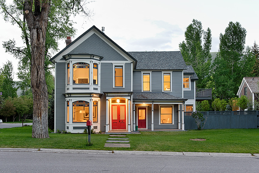 Contemporary Victorian in Aspen's West End