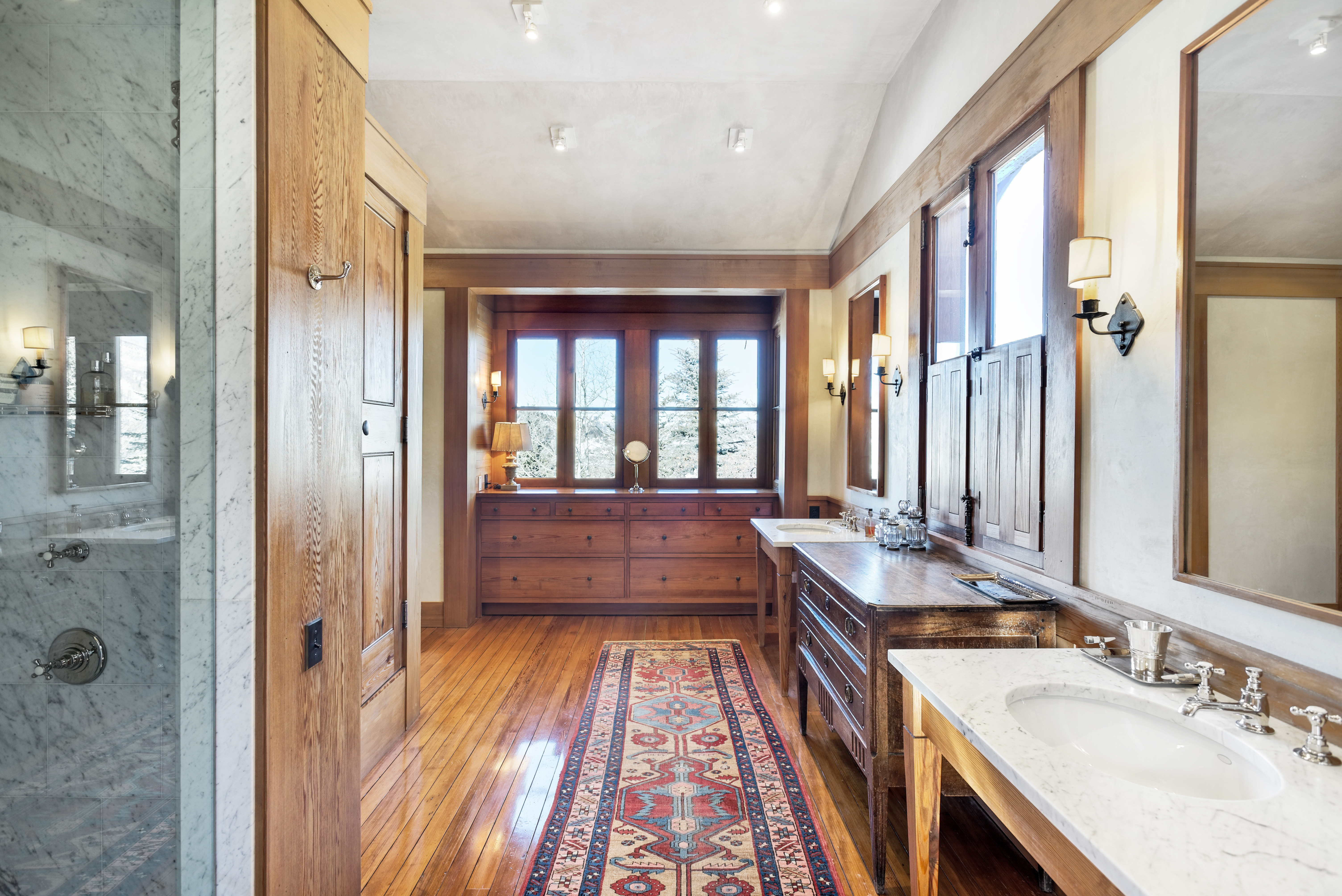 Master Bathroom and Dressing area. 