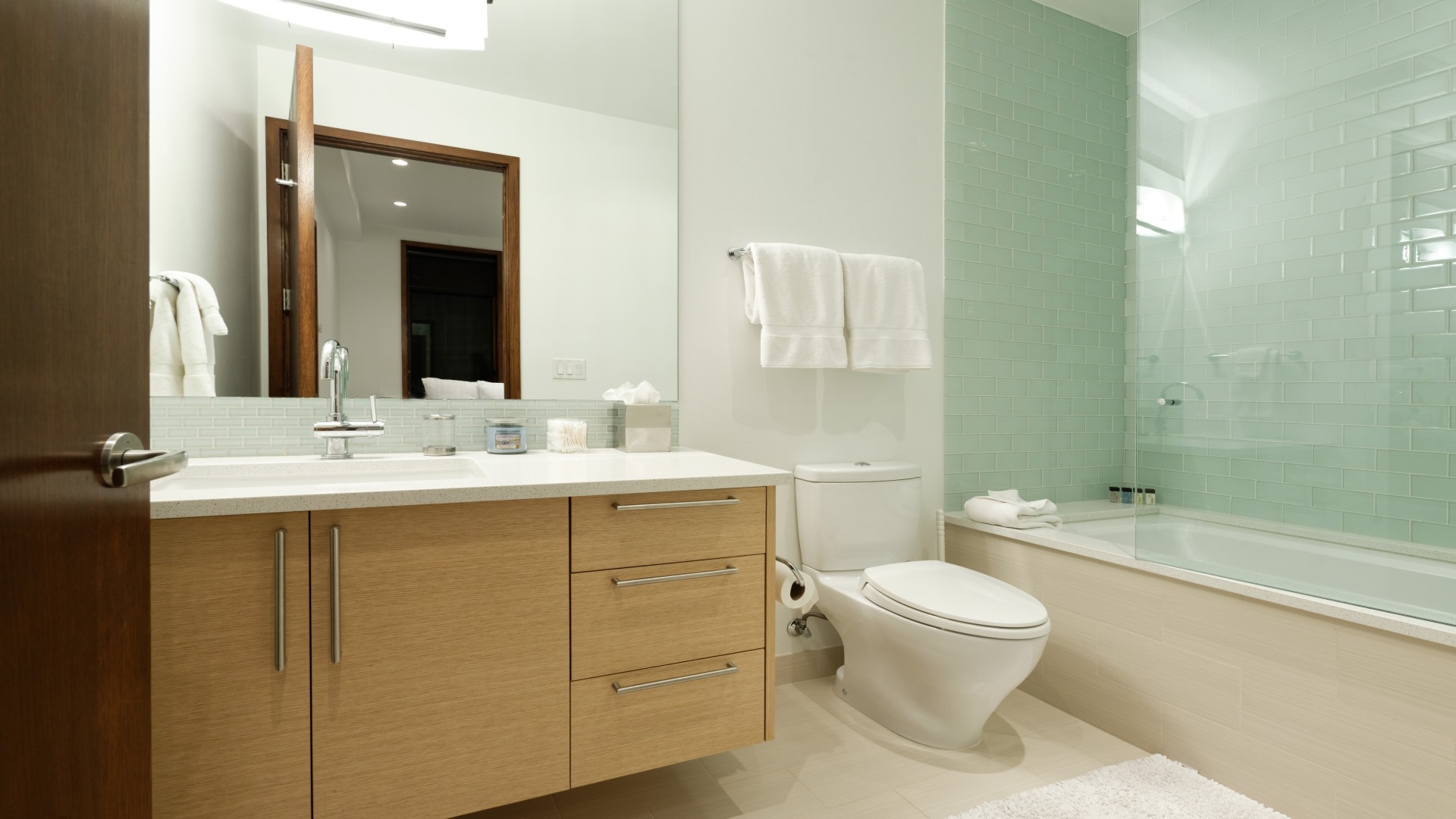 Bathroom with Bathtub. 