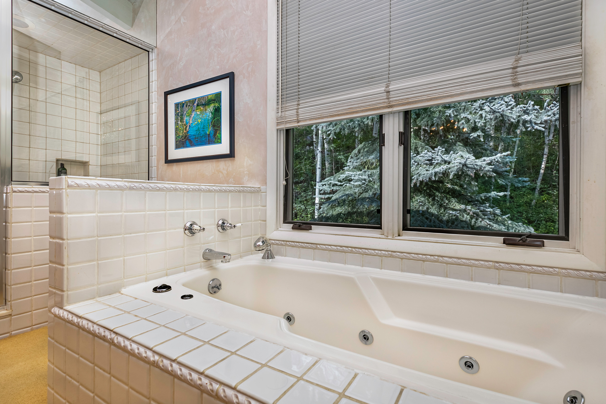Primary Bathroom Jetted Tub