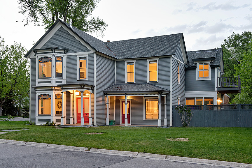 Contemporary Victorian in Aspen's West End 