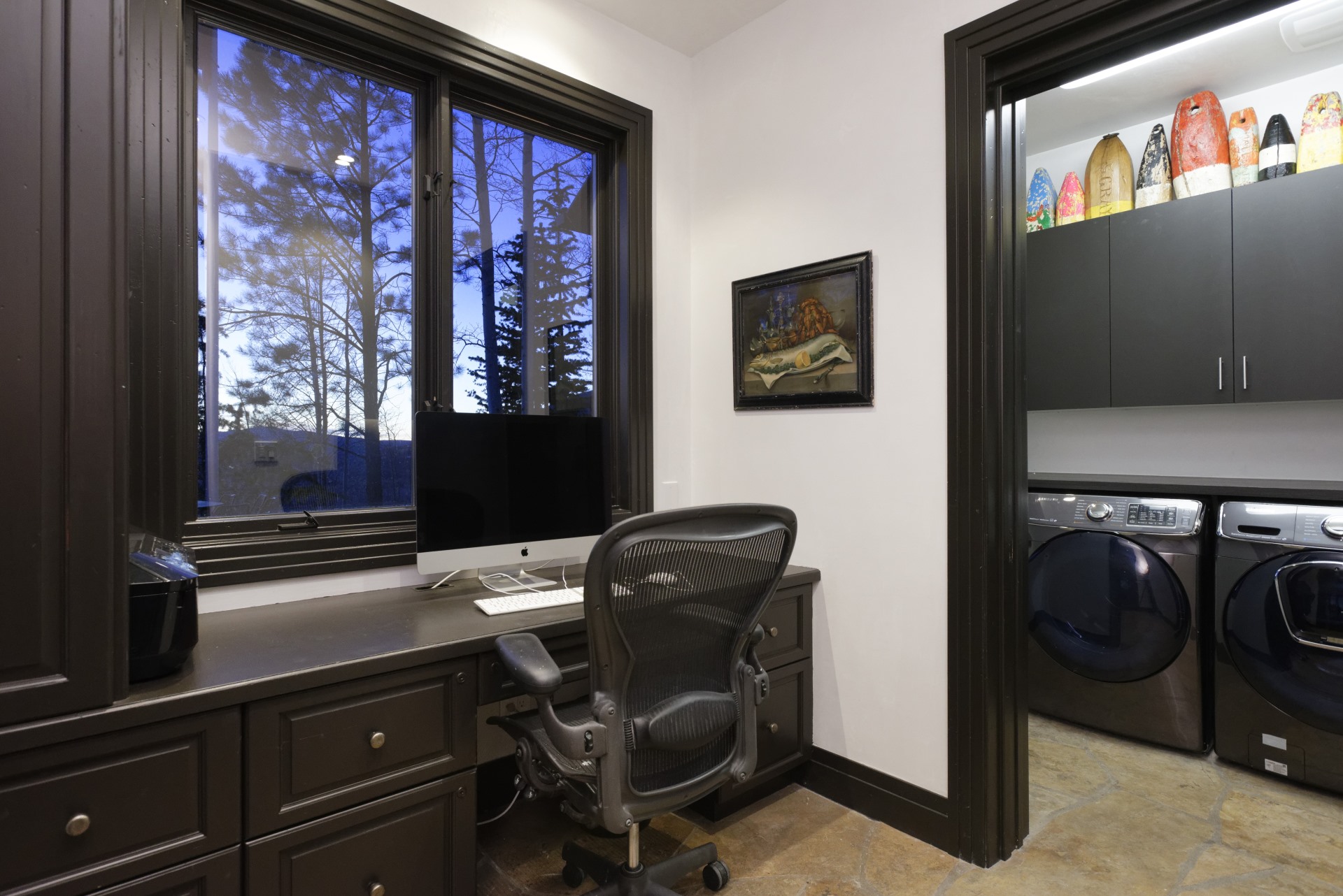 Office and Laundry Room