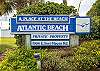 Entrance sign to the best oceanfront resort in Atlantic Beach!