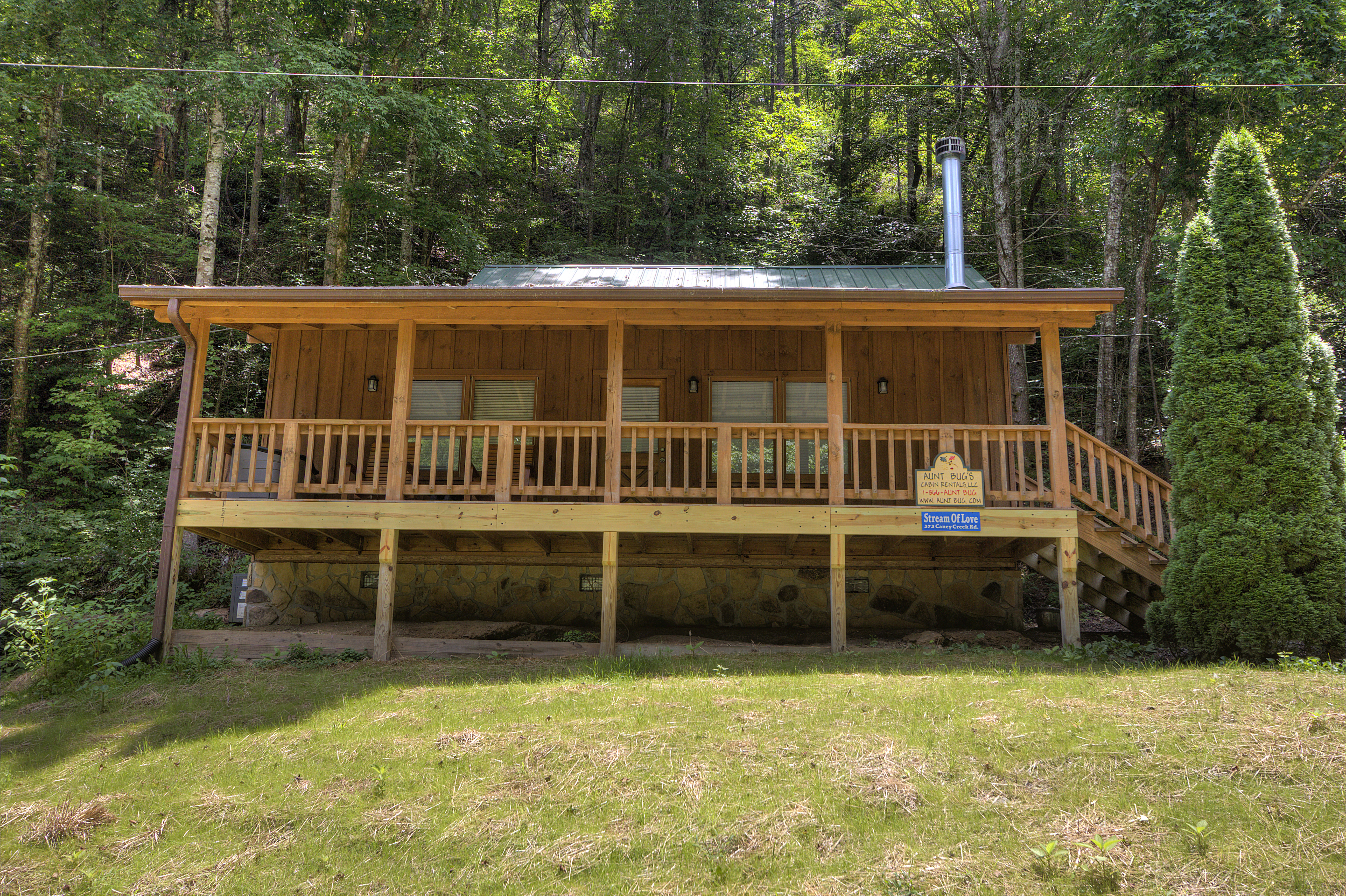 Sevierville Cabin Rental Stream Of Love 374 1 Bedroom